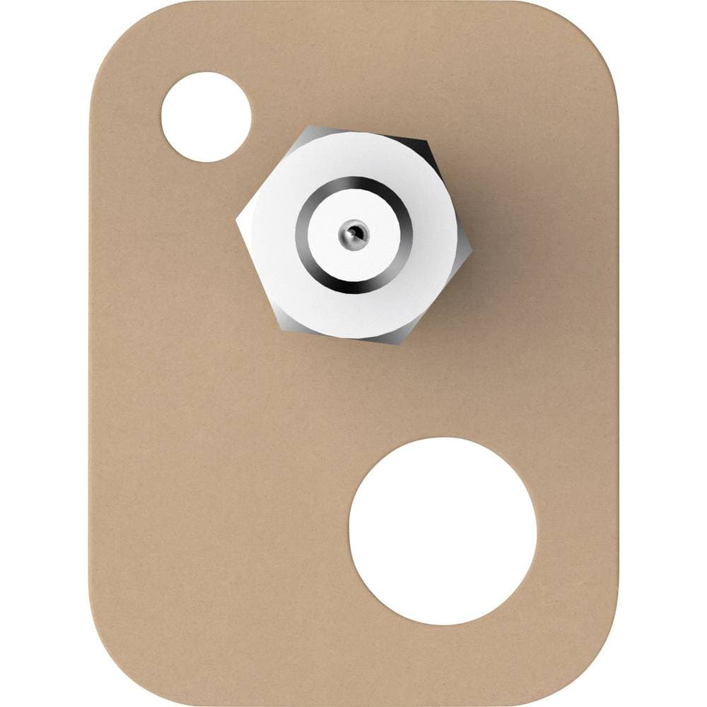 tesa® vidhäftande skruv fyrkantig (L x B) 18 mm x 11 mm Beige 77902 tesa Innehåll: 2 st