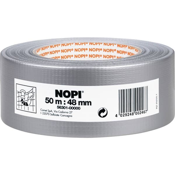 tesa 56301-00000-04 Repareringstejp Silver (L x B) 50 m x 50 mm 1 st