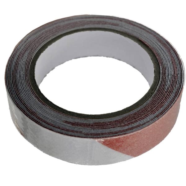 TOOLCRAFT ANST259M-RW Varningstejp ANST259M-RW Röd, Vit (L x B) 9 m x 25 mm 1 st