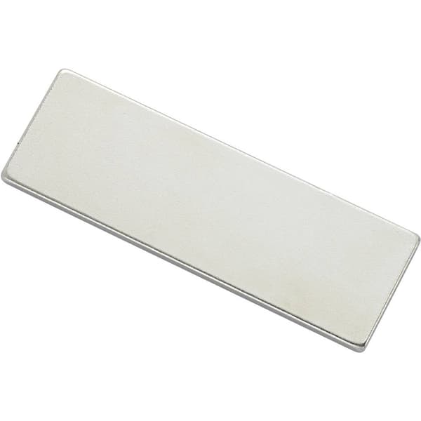 TRU COMPONENTS N35-451502 1564099 Magnet-Pad N35-451502 Silver (L x B) 45 mm x 15 mm 1 st