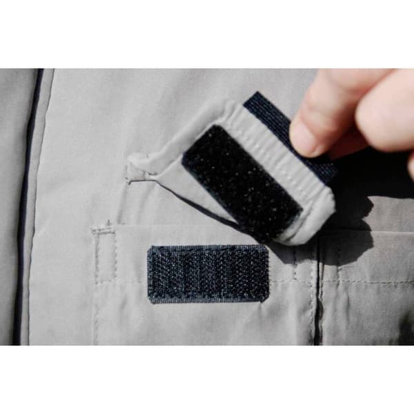 TRU COMPONENTS 680-330-Bag Kardborreband för att sy fast Statisk del och fleecedel Svart 1 par