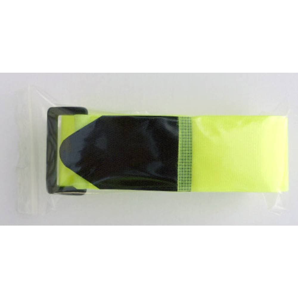 Kardborreband-bagageband med bälte Statisk del och fleecedel Gul TRU COMPONENTS 922-0309-Bag 1 st