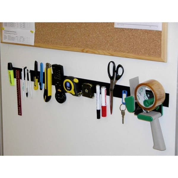 TRU COMPONENTS 730-330-2-Bag Kardborreband för fastlimning Statisk del och fleecedel, Extra stark (L x B) 100 mm x 50 m