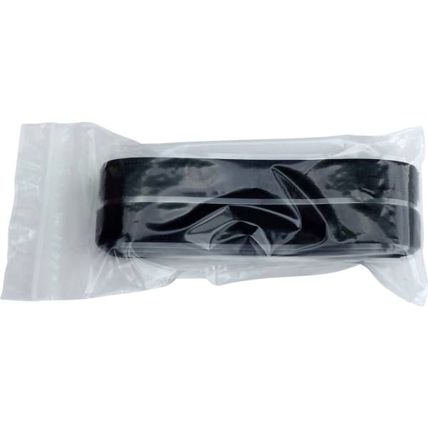 TRU COMPONENTS 909-330-Bag Kardborreband för fastlimning Statisk del och fleecedel (L x B) 1000 mm x 20 mm Svart 1 par