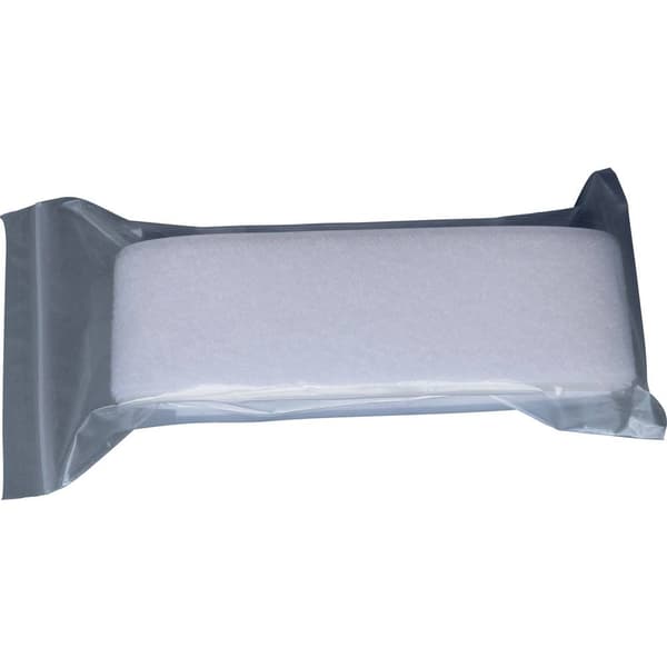 TRU COMPONENTS 919-0000-Bag Kardborreband för fastlimning Statisk del och fleecedel Vit 1 par