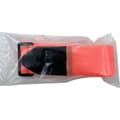 Miniatyrbild 1 av 3: TRU COMPONENTS 922-1319-Bag Kardborreband-bagageband med bälte Statisk del och fleecedel Orange 1 st