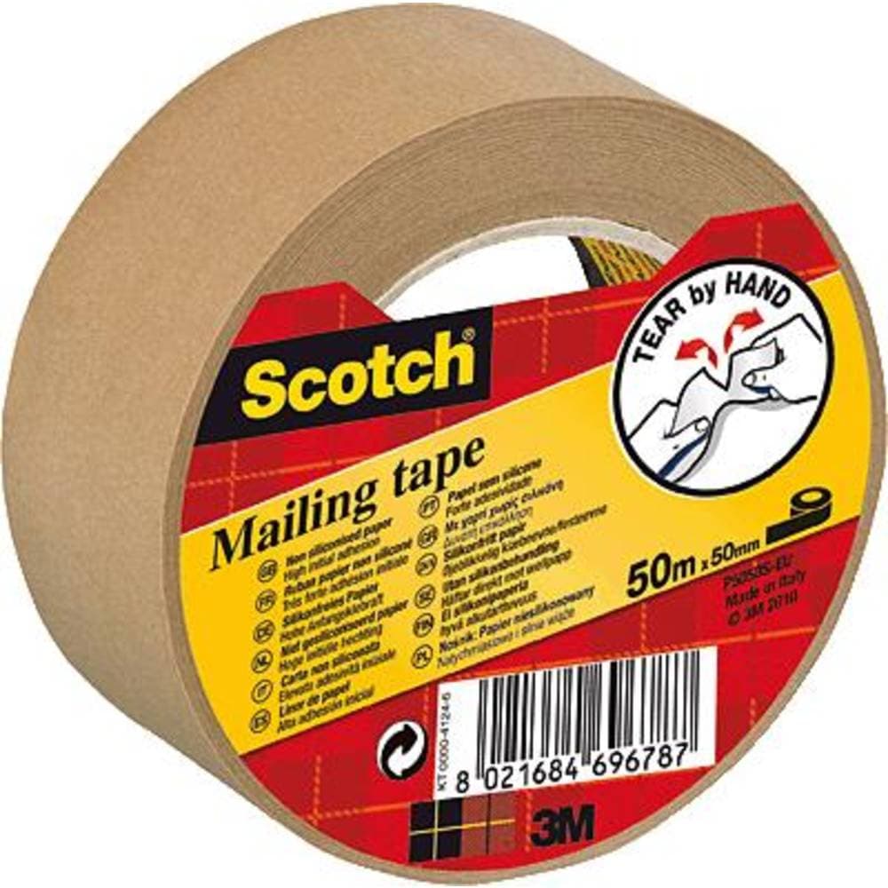 3M P5050 Packtejp Scotch® Brun (L x B) 50 m x 50 mm 1 st