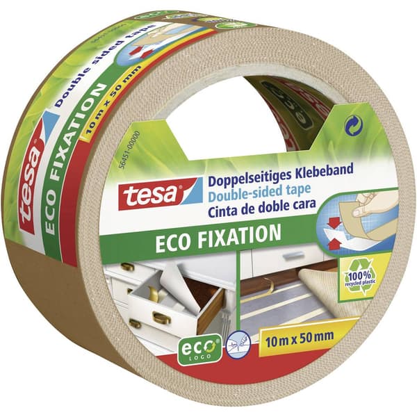 tesa ECO FIXATION 56451-00000-11 Dubbelsidiga tejp (L x B) 10 m x 50 mm 1 st