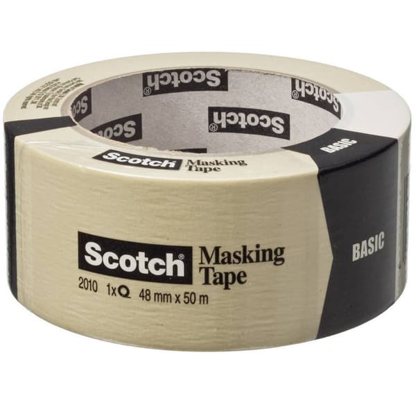 Scotch 20104850 BASIC-4850 Maskeringstejp Scotch® Beige (L x B) 50 m x 48 mm 1 st