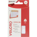 Miniatyrbild 2 av 2: VELCRO® VEL-EC60227 Kardborreband-punkter för fastlimning Statisk del och fleecedel (Ø) 16 mm Vit 16 par