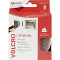 Miniatyrbild 1 av 2: VELCRO® VEL-EC60214 Kardborreband för fastlimning Statisk del och fleecedel (L x B) 2500 mm x 20 mm Vit 2.5 m