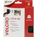 Miniatyrbild 1 av 2: VELCRO® VEL-EC60217 Kardborreband för fastlimning Statisk del och fleecedel (L x B) 5000 mm x 20 mm Svart 5 m