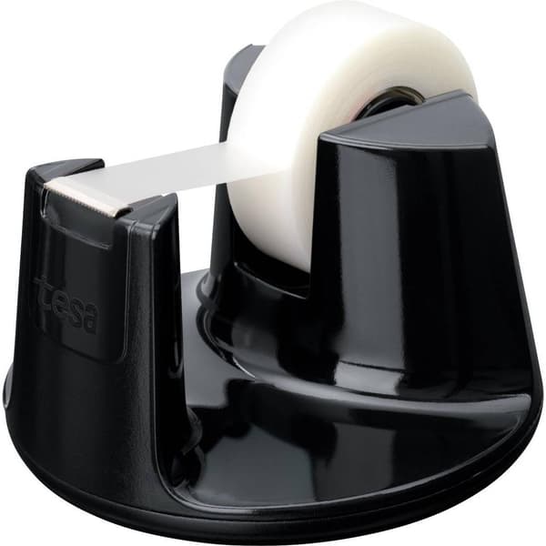 tesa Tejpdispenser Svart Rullbredd (max.): 19 mm Rullängd (max.) 33 m
