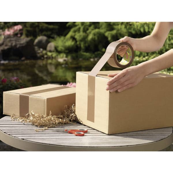 tesa ECO & STRONG 58154-00000-00 Packtejp tesapack® Brun (L x B) 66 m x 50 mm 1 st