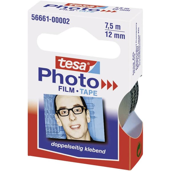 tesa Photo® Tesa fotofilm reservrulle / 56661-00002-00 7,5 mx12mm Transparent