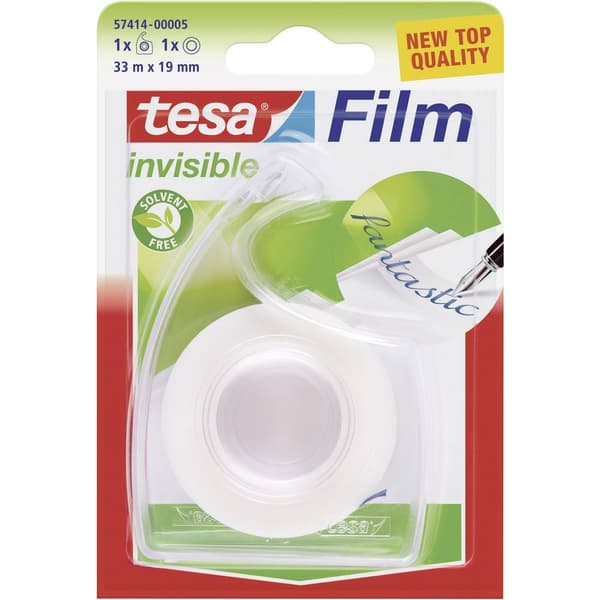 tesa 57414-00005-03 tesafilm Invisible Transparent (L x B) 33 m x 19 mm 1 st