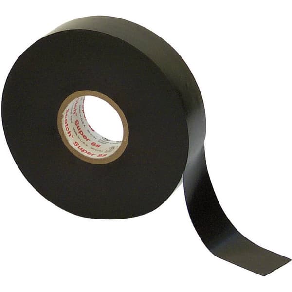 Scotch Super 88 SUPER88-19X6 Isoleringstejp Scotch® Super 88 Svart (L x B) 6 m x 19 mm 1 st