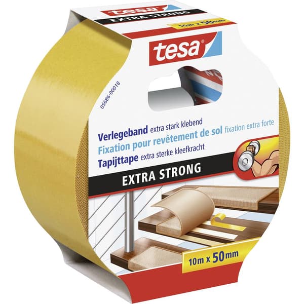 tesa EXTRA STRONG 05686-00018-11 Maskeringstejp Orange (L x B) 10 m x 50 mm 1 st