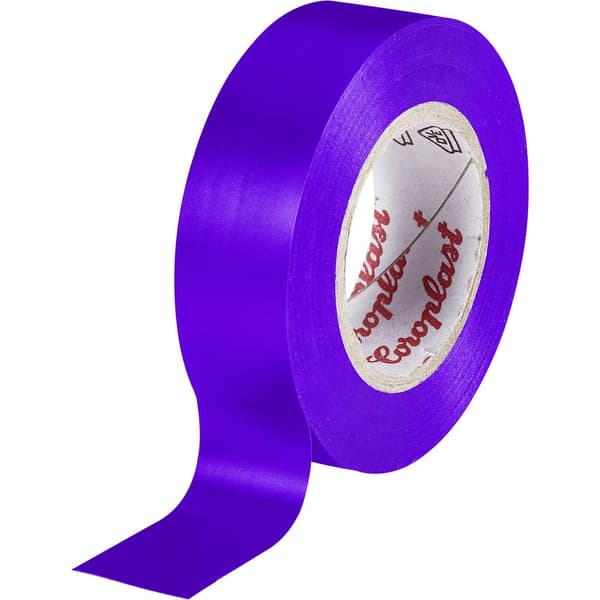 Coroplast 302 302-25-VT Isoleringstejp Violett (L x B) 25 m x 19 mm 1 st
