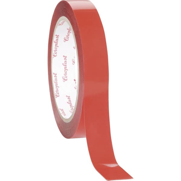 Coroplast 9005 SPT 9005 SPT DIY - Sets Dubbelsidiga tejp-set Transparent (L x B) 1.5 m x 19 mm 1 set