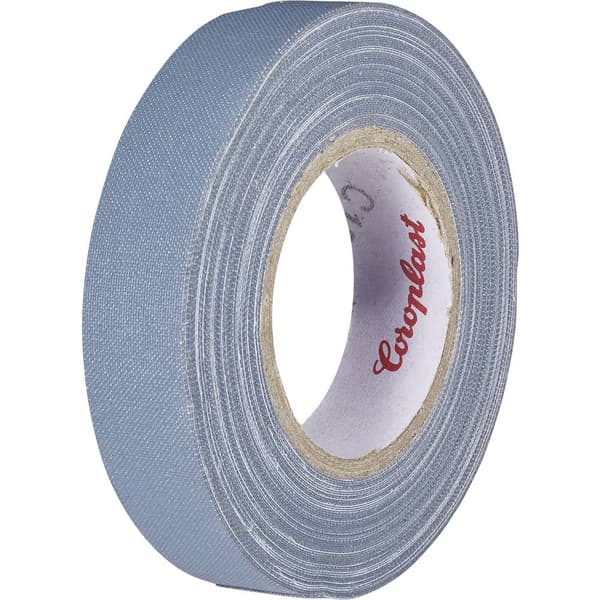 Coroplast 80294 80294 Tygtejp Grå (L x B) 10 m x 15 mm 1 st