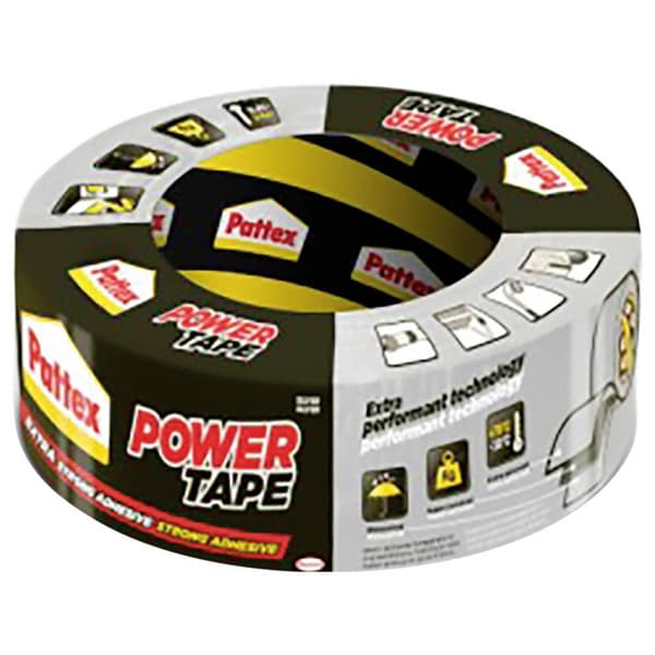 Pattex PT5SW Tygtejp Pattex Power Tape Silver (L x B) 50 m x 50 mm 1 st