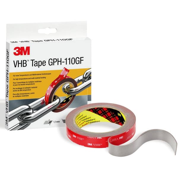 3M GPH-110F19-3 Tejp Grå (L x B) 3 m x 19 mm 1 st