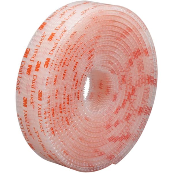 3M Kardborreband för fastlimning (L x B) 1.25 m x 25 mm Transparent 1 st