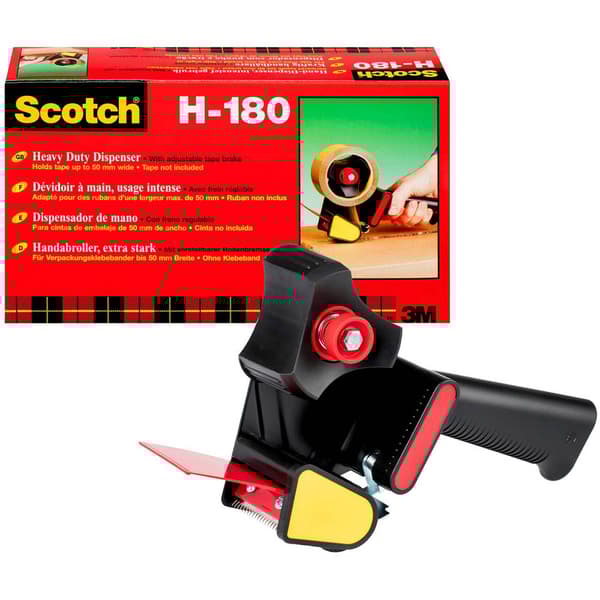 Scotch H180 Tejpdispenser Grå 1 st