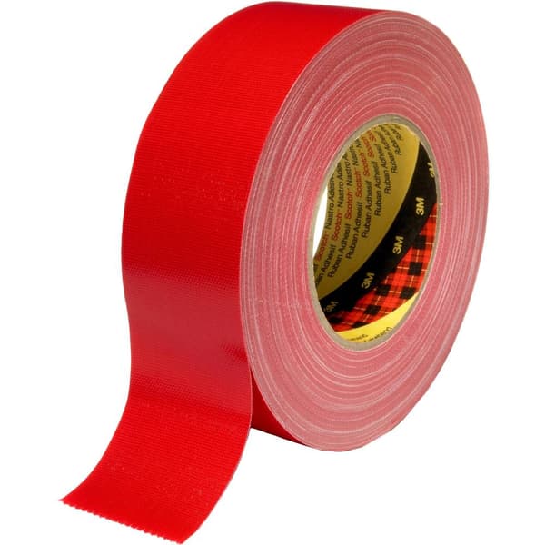 Scotch 389R38 Tygtejp Röd (L x B) 50 m x 38 mm 1 st
