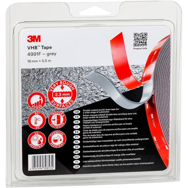 3M 4991F/IPS Tejp Grå (L x B) 5.5 m x 19 mm 1 st