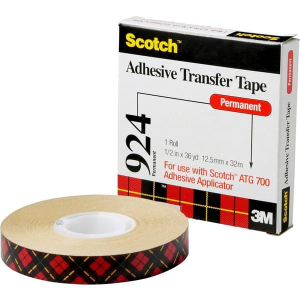Scotch 924655 Självhäftande film Transparent (L x B) 55 m x 6 mm 1 st