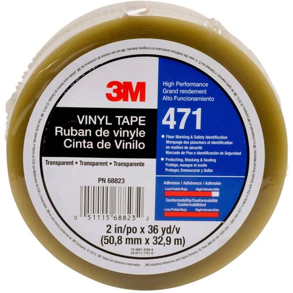 3M 471F 471T5033 PVC-tejp Transparent (L x B) 33 m x 50 mm 1 st
