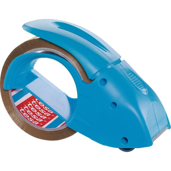 tesa Förpackningsbanddispenser Pack n Go Blå Rullbredd (max.): 50 mm Rullängd (max.) 66 m inkl. självhäftande filmrulle