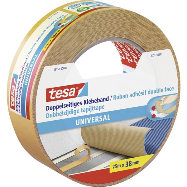 tesa UNIVERSAL 56157-00000-11 Dubbelsidiga tejp (L x B) 25 m x 38 mm 1 st