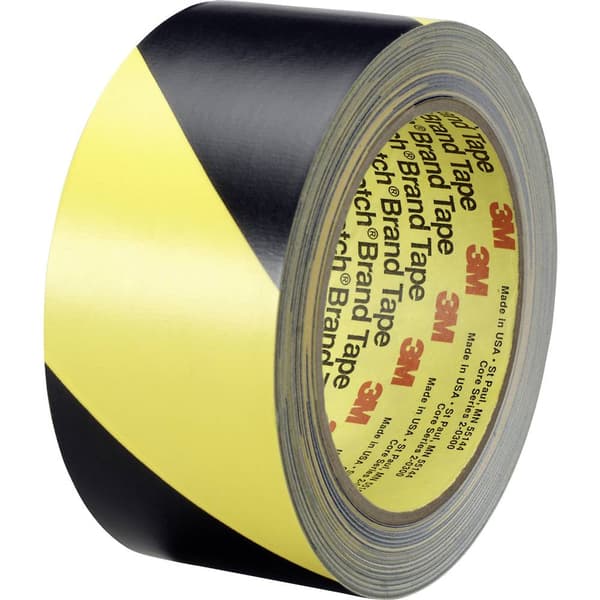 3M 57025033 Markeringstejp Svart, Gul (L x B) 33 m x 50 mm 1 st