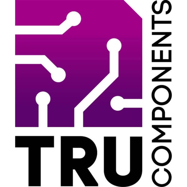 TRU COMPONENTS 1564007 Magnet-pad Sort (L x B) 66 mm x 20 mm 1 stk