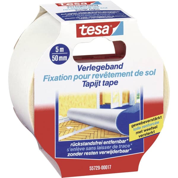 tesa REMOVABLE 55729-00017-11 Maskeringstejp Transparent (L x B) 5 m x 50 mm 1 st