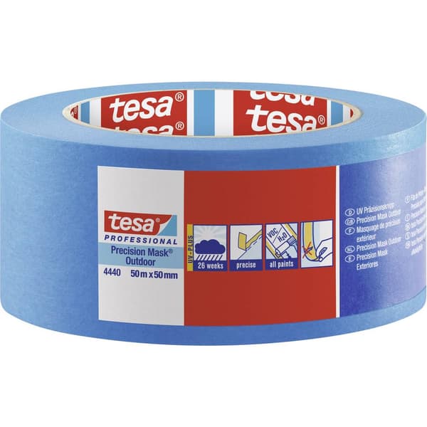 tesa PRECISION OUTDOOR 04440-00004-00 Maskeringstejp tesa® Professional Blå (L x B) 50 m x 50 mm 1 st