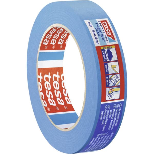 tesa PRECISION OUTDOOR 04440-00001-00 Maskeringstejp tesa® Professional Blå (L x B) 50 m x 25 mm 1 st