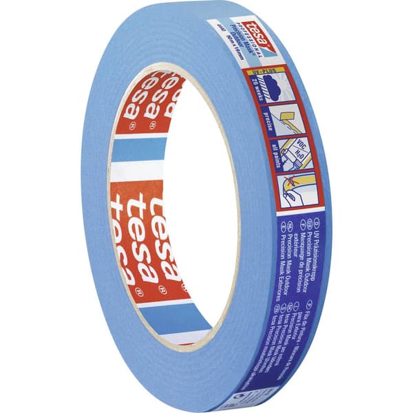 tesa PRECISION OUTDOOR 04440-00000-00 Maskeringstejp tesa® Professional Blå (L x B) 50 m x 19 mm 1 st