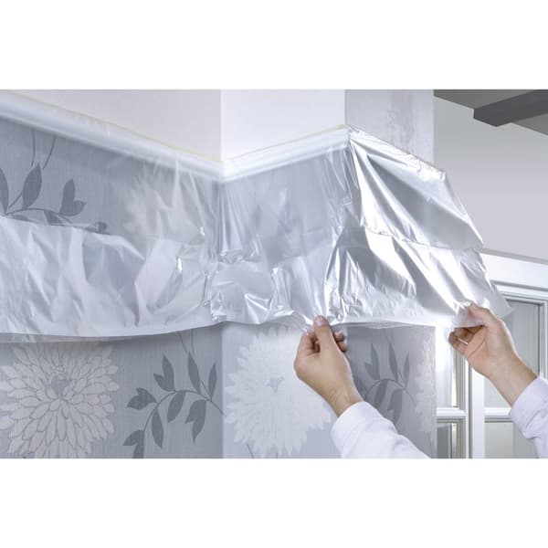tesa 04368-00000-03 Täckfolie tesa Easy Cover® Ljusbrun (L x B) 33 m x 2.1 m 1 st