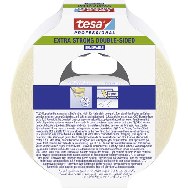 tesa EXTRA STRONG 51960-00001-11 Maskeringstejp tesa® Professional Genomskinlig (L x B) 25 m x 50 mm 1 st