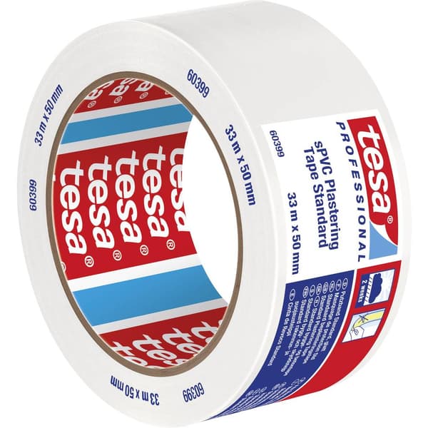 tesa SPVC 60399-00005-00 Gipstejp tesa® Professional Vit (L x B) 33 m x 50 mm 1 st