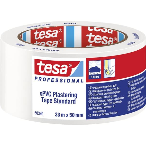tesa SPVC 60399-00005-00 Gipstejp tesa® Professional Vit (L x B) 33 m x 50 mm 1 st