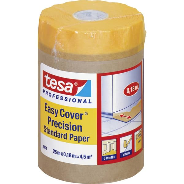 tesa 04401-00001-00 Täckpapper tesa Easy Cover® Orange (L x B) 25 m x 18 cm 1 st