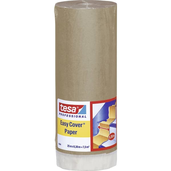 tesa 04364-00002-01 Täckpapper tesa Easy Cover® Ljusbrun (L x B) 25 m x 30 cm 1 st
