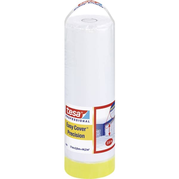 tesa 04365-00003-01 Täckfolie tesa Easy Cover® Transparent (L x B) 17 m x 2.6 m 1 st