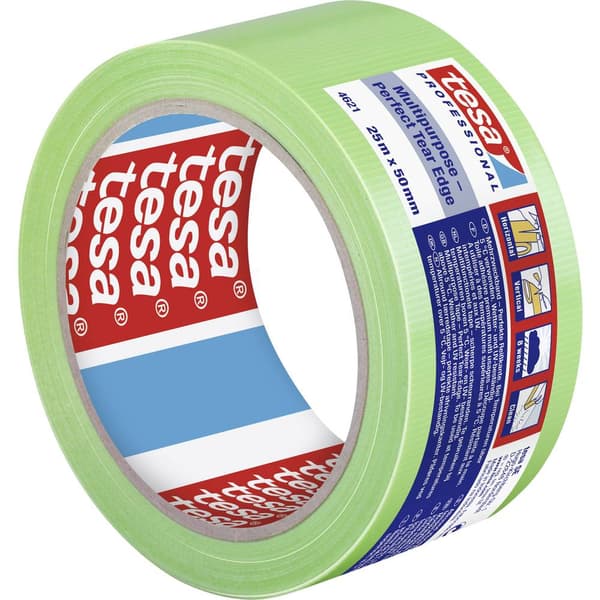 tesa MULTIPURPOSE 04621-00011-00 Gipstejp tesa® Professional Ljusgrön (L x B) 25 m x 50 mm 1 st
