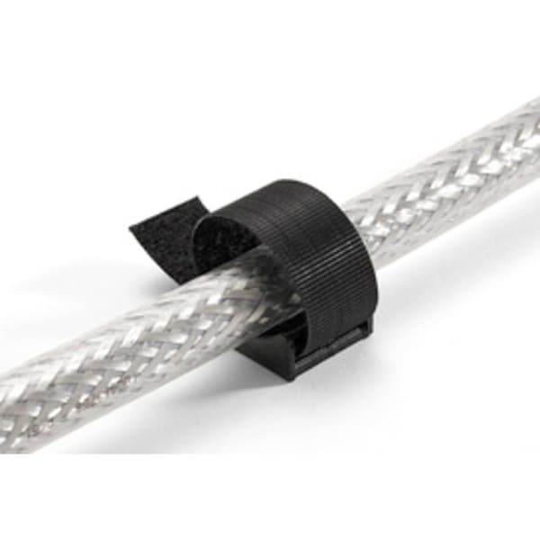 Hebotec Kardborreband-sockel för paketering, med sockel, för fastskruvning Statisk del och fleecedel (B x H) 30 mm x 30